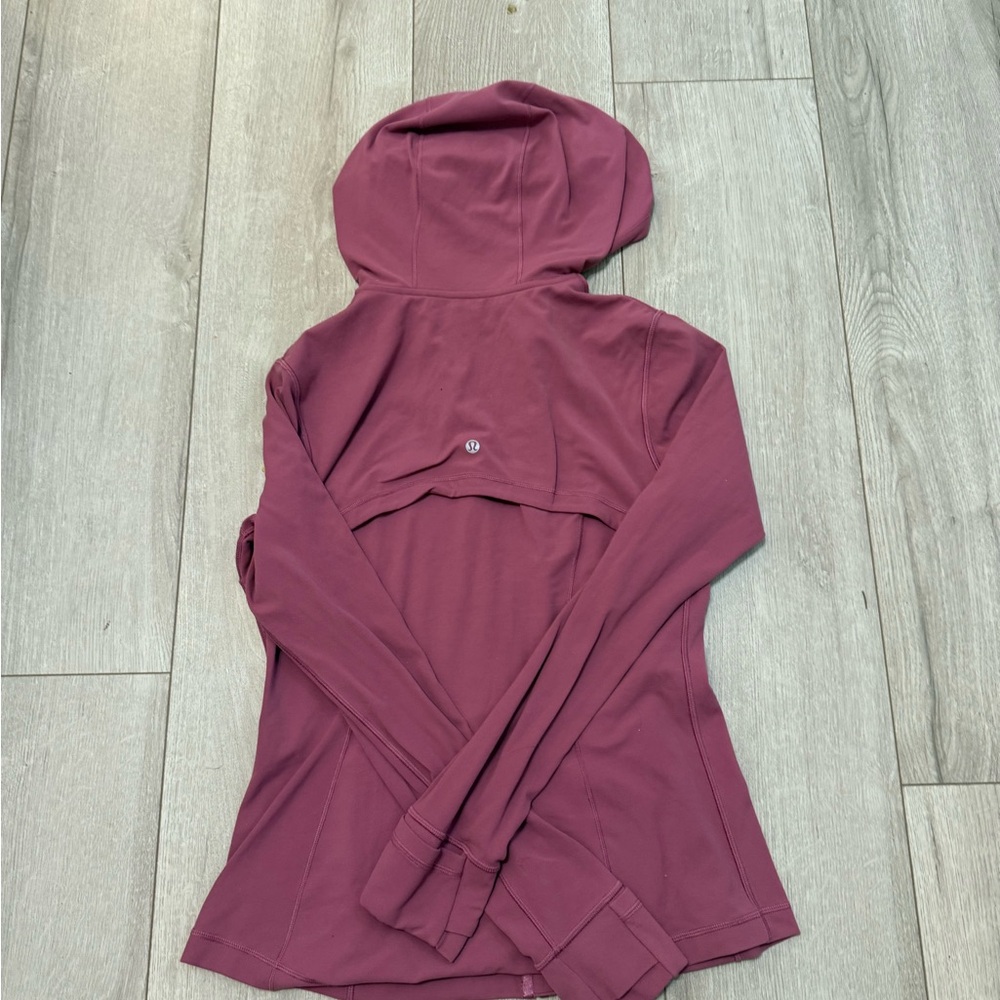Lululemon Hooded Define Jacket Size 10 Moss Rose Nulu Released 2019 RARE! - Picture 2 of 9